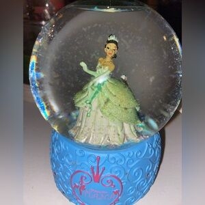 Disney Princess Tiana collectable musical Snow Globe